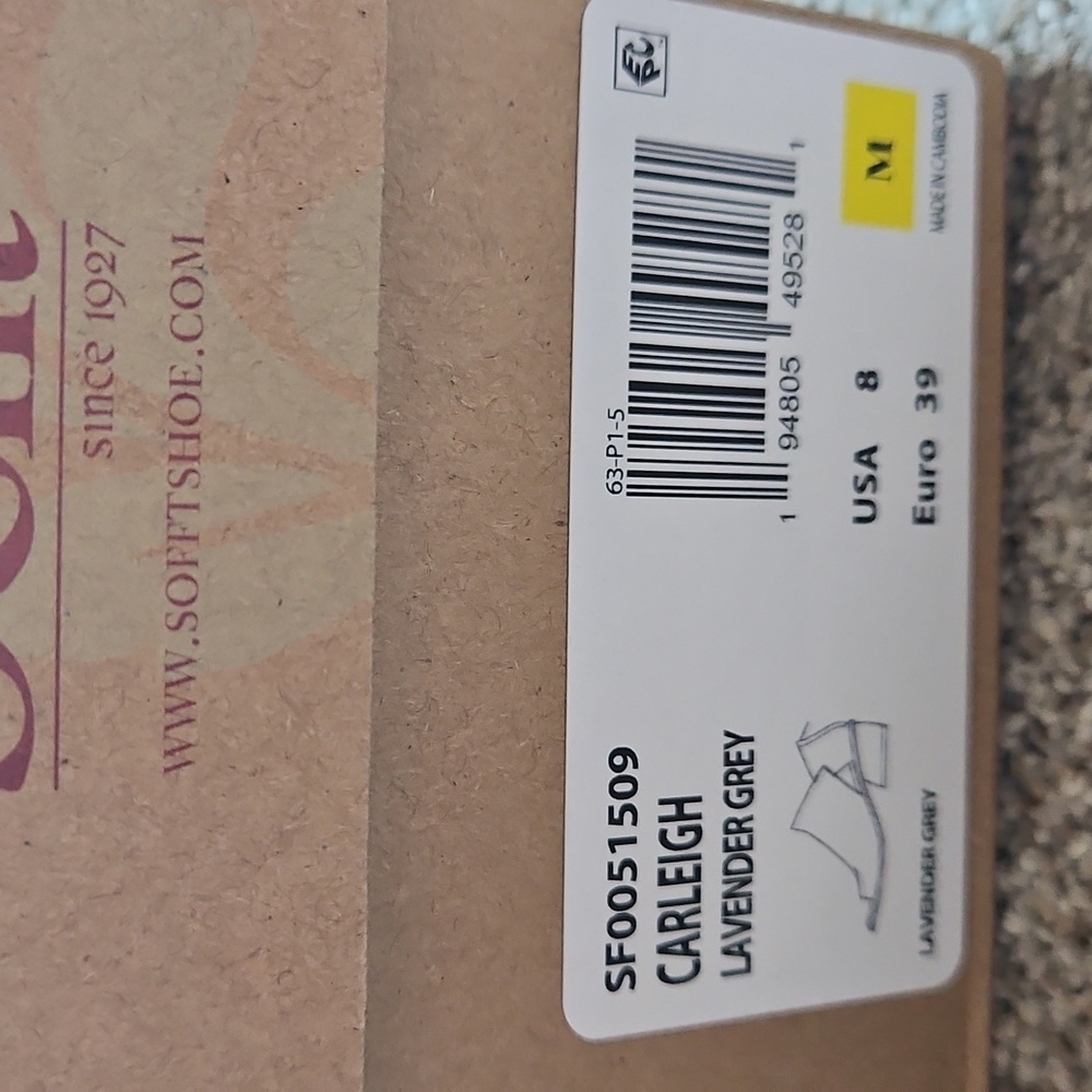 NIB Sofft Carleigh Peep Toe Bootie - Picture 10 of 10